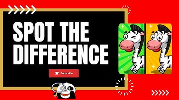 Spot the Difference | Find 5 differences | Picture puzzles