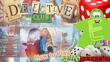Detective Club - How to Play Video (EN) by Epitrapaizoume