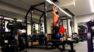 20130319 Chin-Ups +40kg x 5