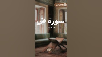 تلاوة عطرة من سورة ص🤎🎧 #ياسر_الدوسري #القران #لايك #حالاتواتس #تلاوات #تيك_توك #اكسبلور #دويتو