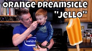 Keto Orange Dreamsicle Jello - .5G Total Carb Per Serving