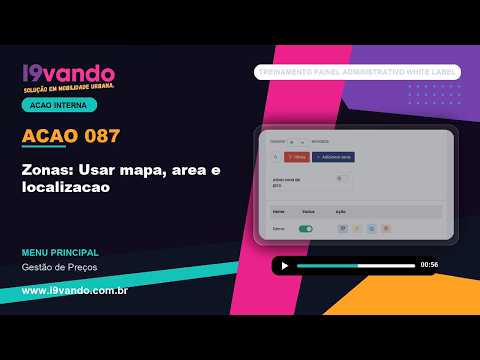 Zonas - Usar mapa, area e localizacao