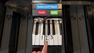 Interstellar Cornfield Chase Piano Easy Tutorial 🌽 #Piano #Pianotutorial #Shorts