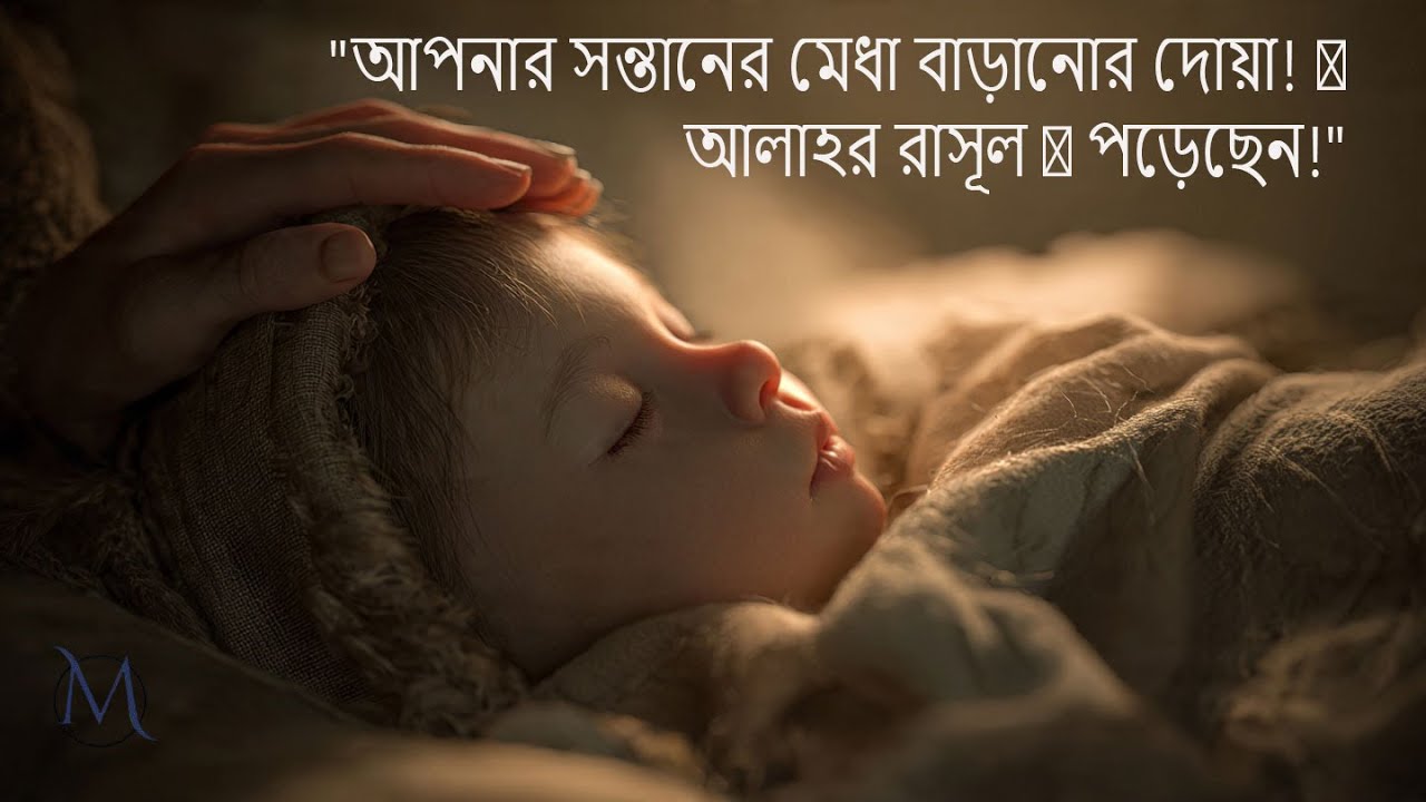 "মেধা ও বুদ্ধি বাড়ানোর রহস্যময় দোয়া | Prophetic Supplication for Kids’ Intelligence"
