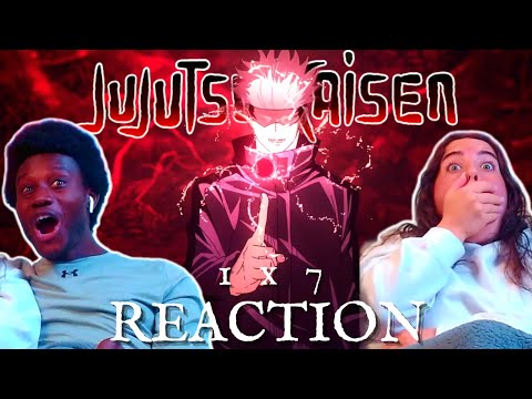 AOT FANS WATCH JUJUTSU KAISEN (EPISODE 7) REACTION