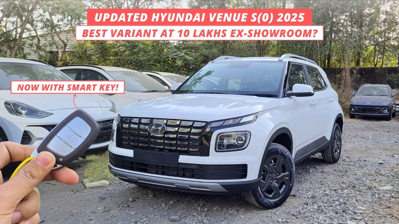New Hyundai Venue S Optional 2025 Model Walkaround in Hindi | With Smart key | GA Automotive