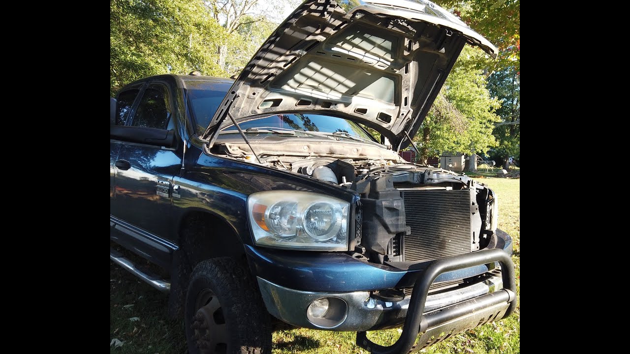 2007 5.9 CUMMINS Radiator Drain and FIll