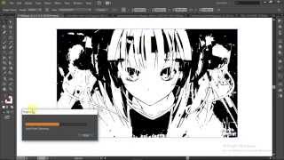 Using Live trace in Illustrator for Cool Effects