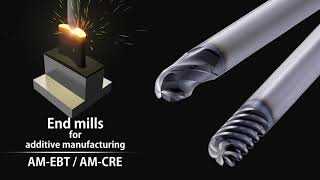 EXOCARB® AM-EBT Carbide End Mills Designed for Additive Manufacturing