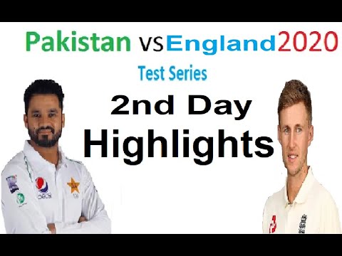 Day 2 Highlights | Pak vs eng test 2020 | Shan masood shine | England v Pakistan Test 2020