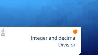 Lesson 1d   Integer Division