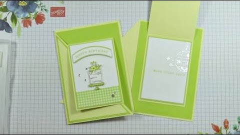 Diagonal Joy Fold Card