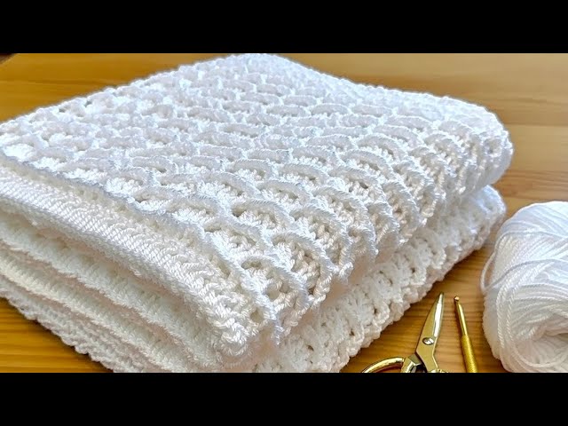 A Blanket in 3 Days! You've Never Seen Such an Easy and Beautiful Crochet Pattern
