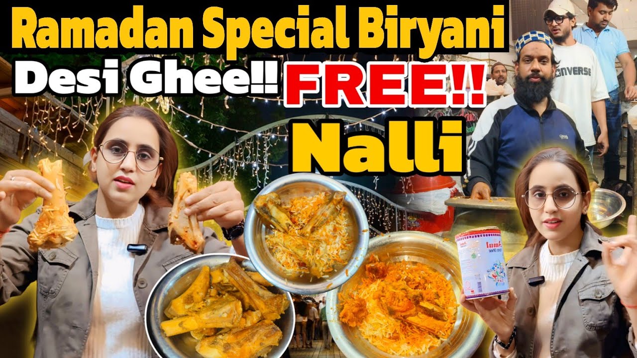 2026 की वायरल देसी घी AND Free Nalli Biryani Jannati Dhaba Rashid Bhai Biryani wale 