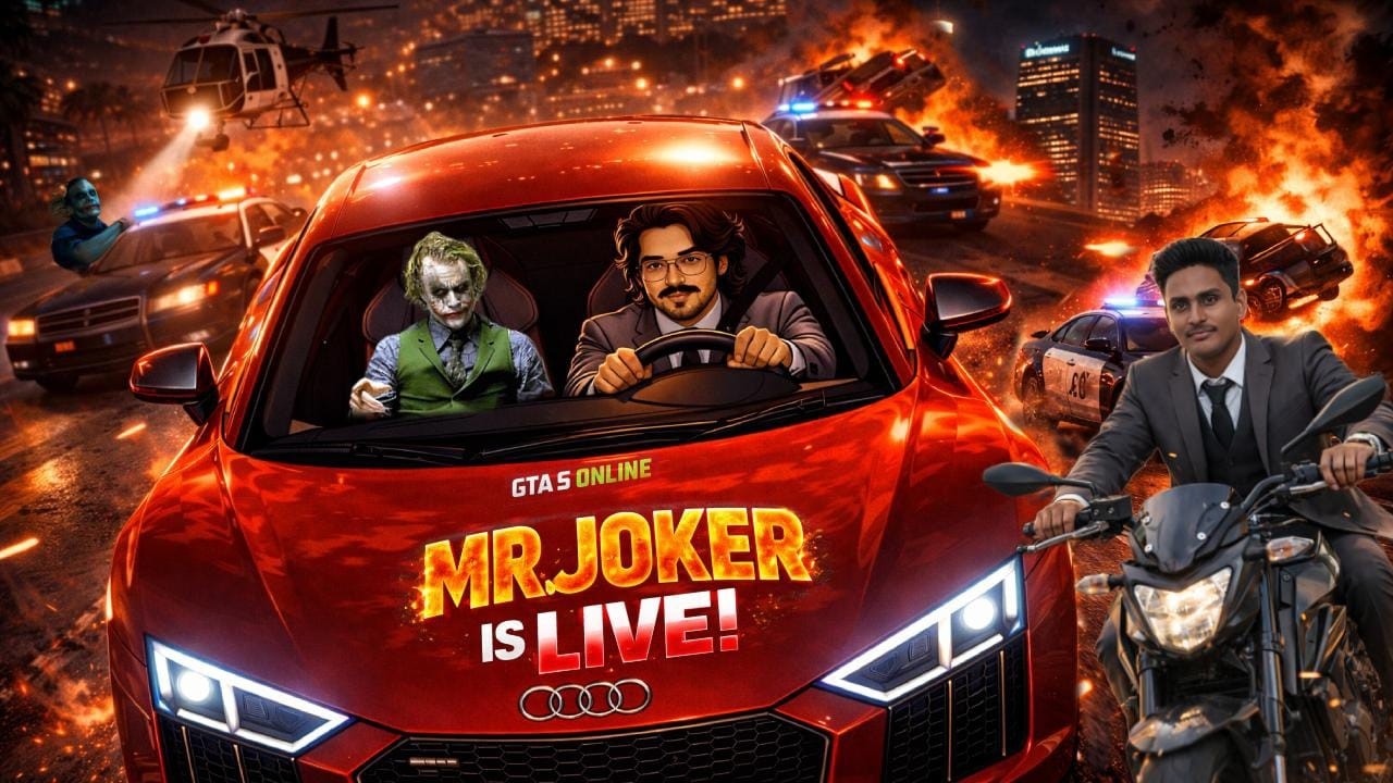 GTA 5 CHILL LIVE WITH MADAN DUDE @iammadan  