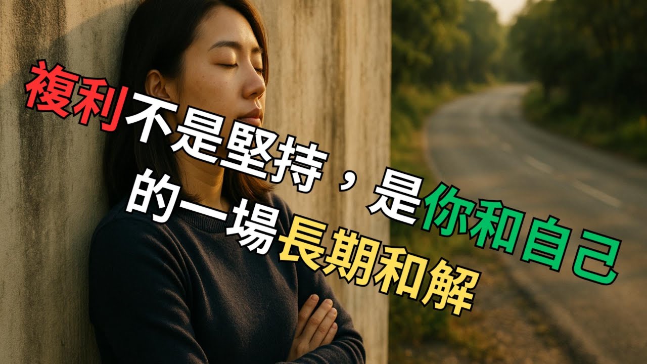 《複利的魔法：普通人的翻身公式》系列【第八集】「複利不是堅持，是你和自己的一場長期和解」