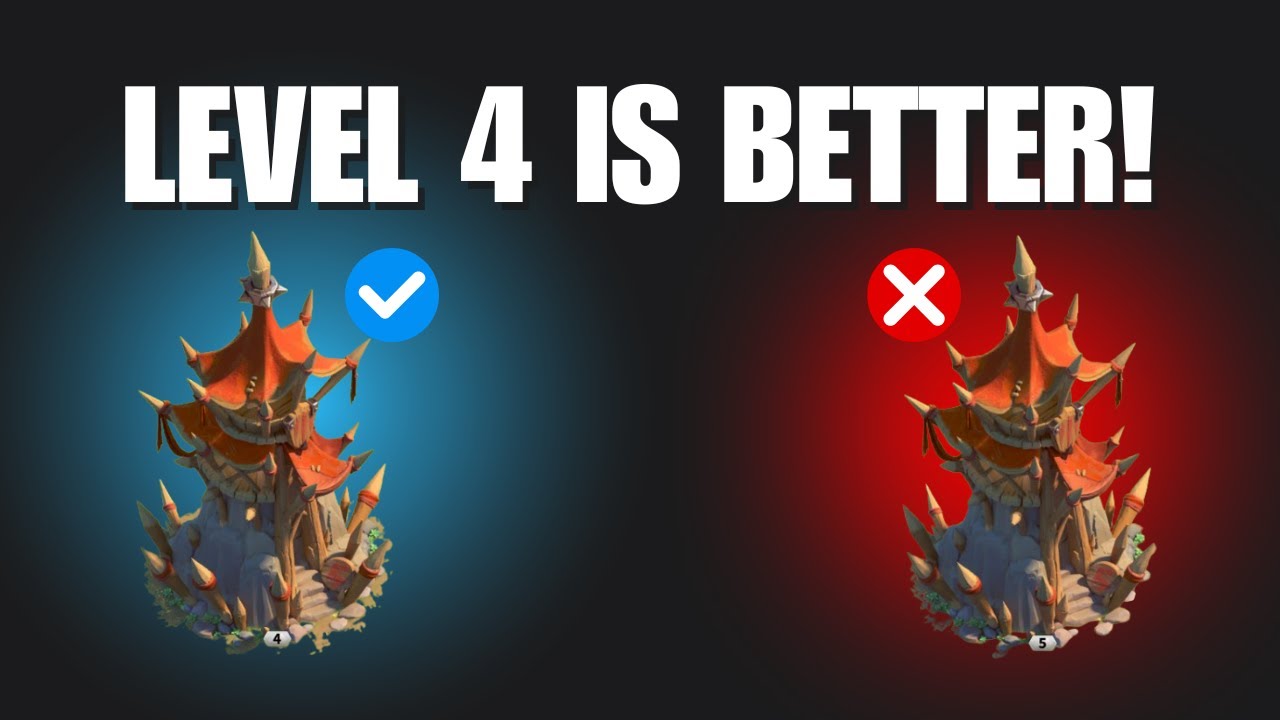 Level 4 Fort is Actually Better than Level 5?! - YouTube