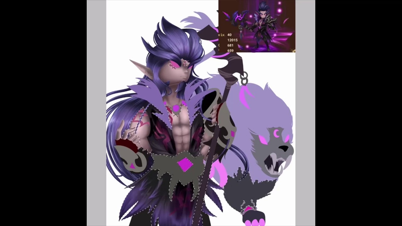 Pater the dark druid [request/speedpaint]