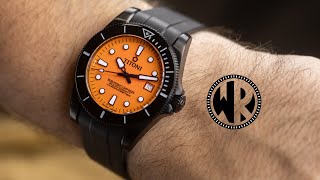Black and Orange Beauty! Titoni Color Block Seascoper 300 Review.