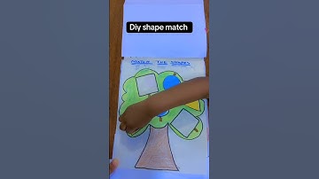 Diy matching shapes activity for toddlers #diy #kidsactivity #shapes