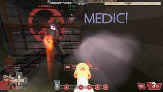 [TF2] Shooting Through Spawn Gate! (Exploit) (#shorts)