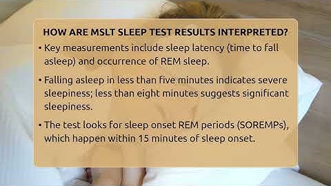 How Are MSLT Sleep Test Results Interpreted? - Sleep Apnea Support Network
