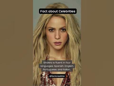 INTERESTING FACTS ABOUT SHAKIRA #shakira #shorts #facts - YouTube