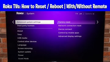 How to Reset or Reboot Your Roku TV (With & Without Remote)