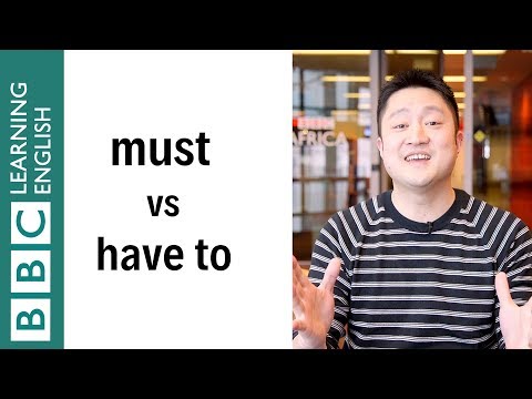 Must vs Have to - English In A Minute