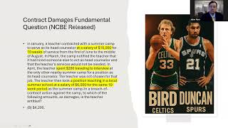 MBE Review Highly Tested Concepts