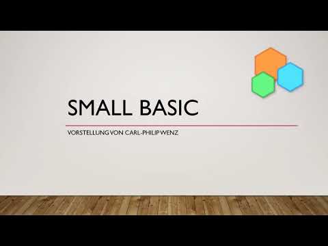 Programmieren für Kinder - Small Basic