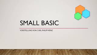 Programmieren für Kinder - Small Basic