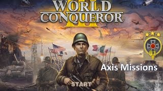 World Conqueror 3  Axis Mission 2 Fall Gelb Gold star (General List) [HD]