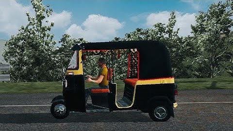 Auto rickshaw Mod In Bus Simulator Indonesia - Bussid Car Mod -  Car Games 3D - Bussid