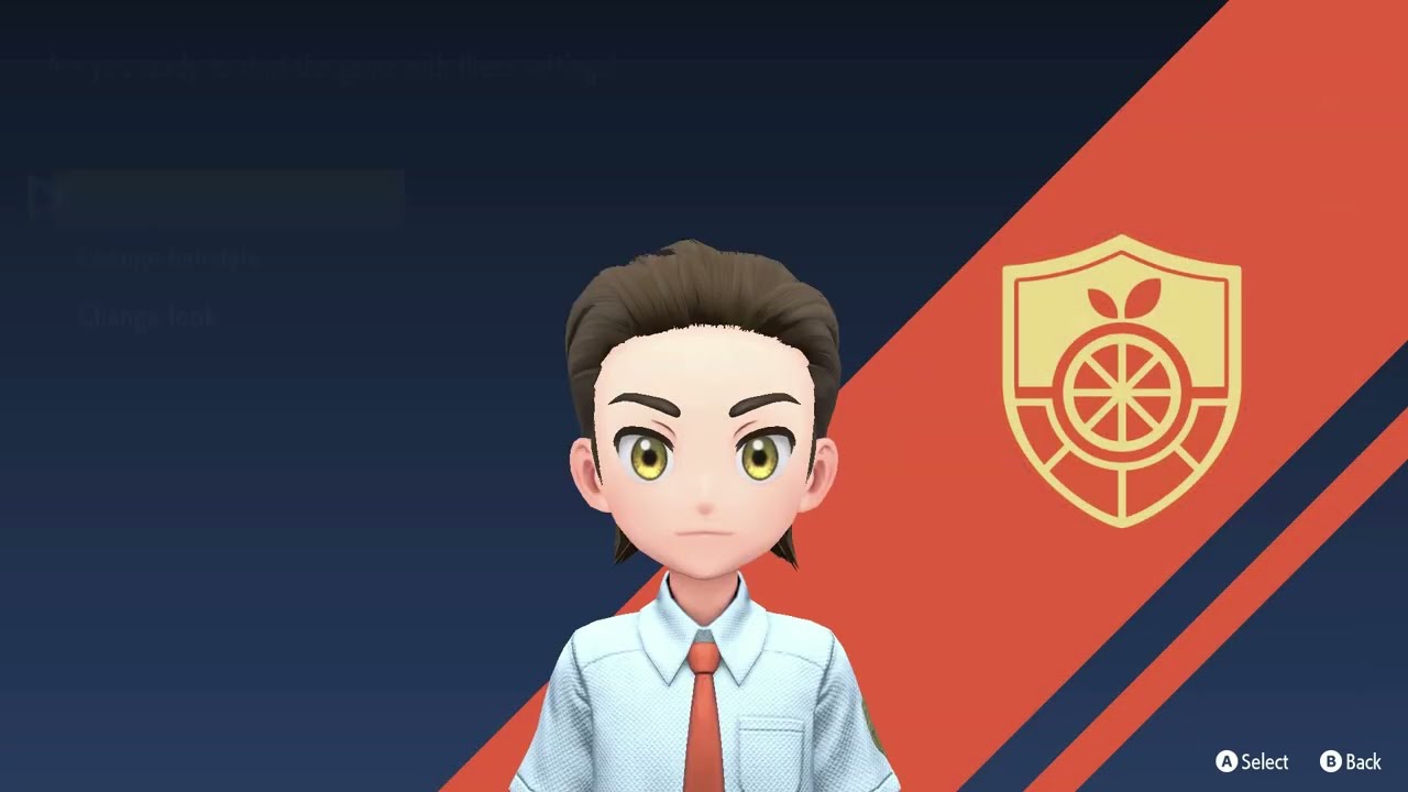 Pokemon Scarlet and Violet - Character Creation