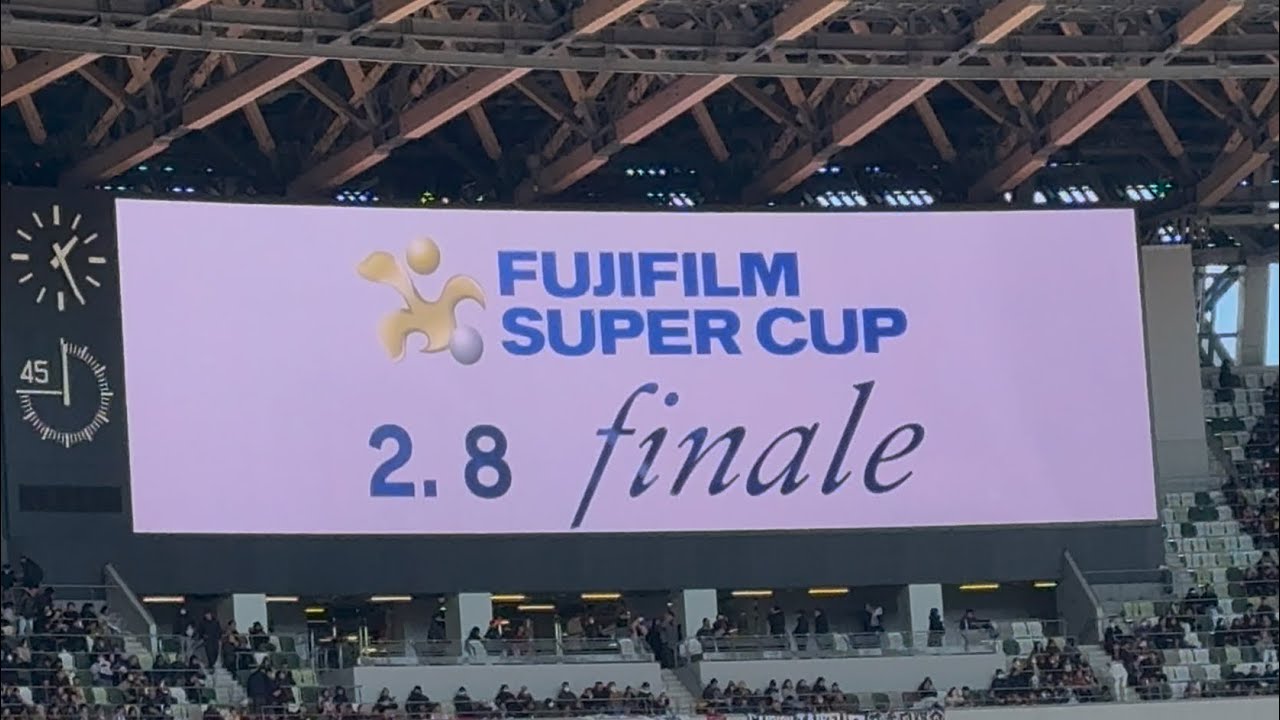 選手入場】2025 J League Fujifilm Super Cup Vissel Kobe vs San