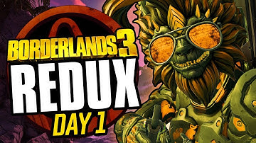 The way Borderlands 3 SHOULD BE!  - Borderlands 3 Redux Playthrough Day #1 (Mod Compilation)
