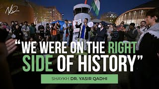 Shaykh Yasir's Fiery Speech at the MIT Encampment by Yasir Qadhi 33,849 views 5 days ago 13 minutes, 51 seconds