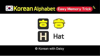 Learn Korean Alphabet | Easy Hangul Trick for Beginners screenshot 5