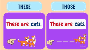 This - That | These - Those | Near - Far | Demonstrative Pronouns | Grammar | English For Kids