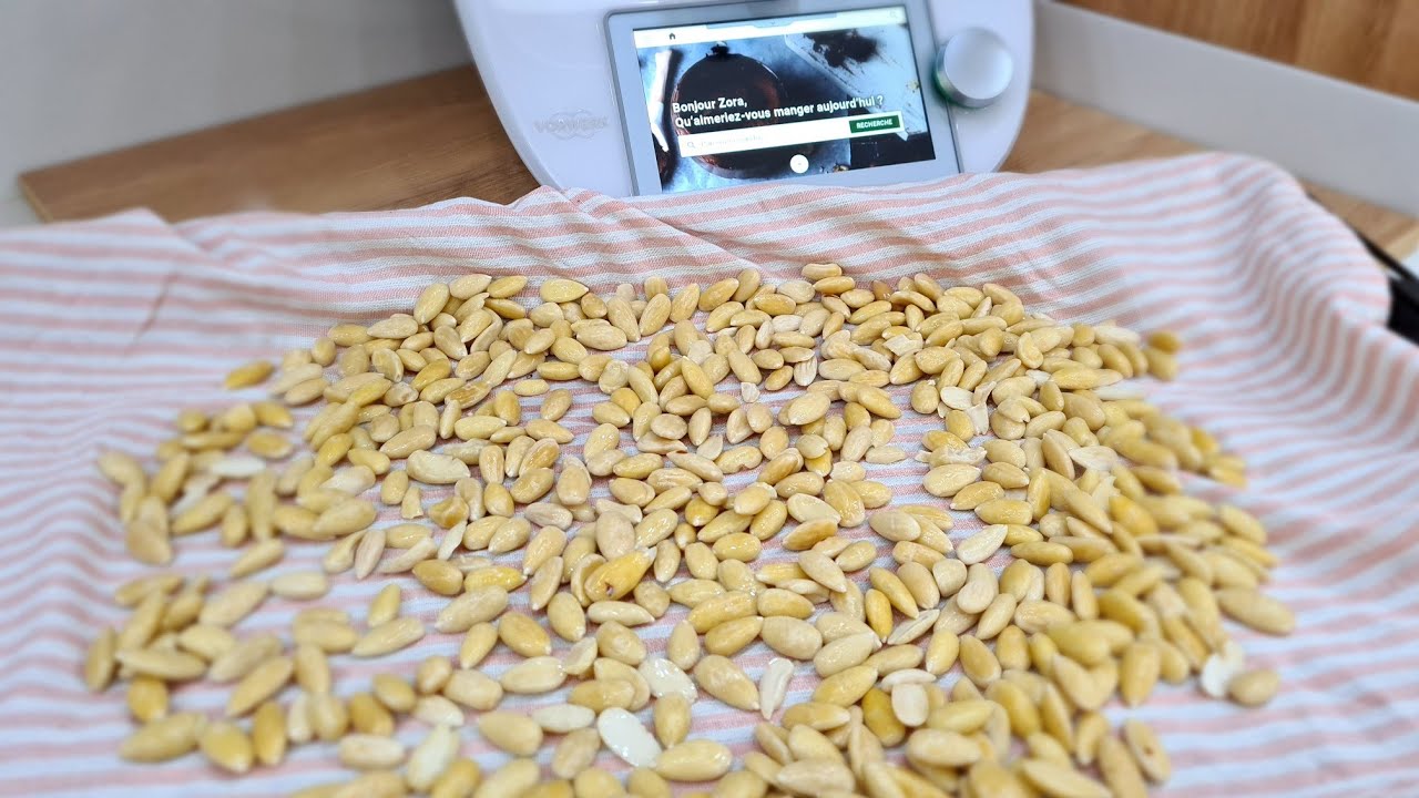 Comment émonder des amandes aux thermomix : ultra facile à faire et surtout rapide