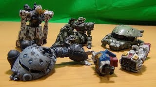 廃車ならぬ廃モビルスーツ？ 機動戦士ガンダム MSイマジネーション 全5種