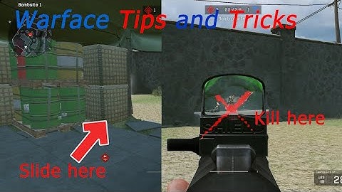 Warface TIPS and TRICKS | Sliding against the wall #5 |  PyroCC