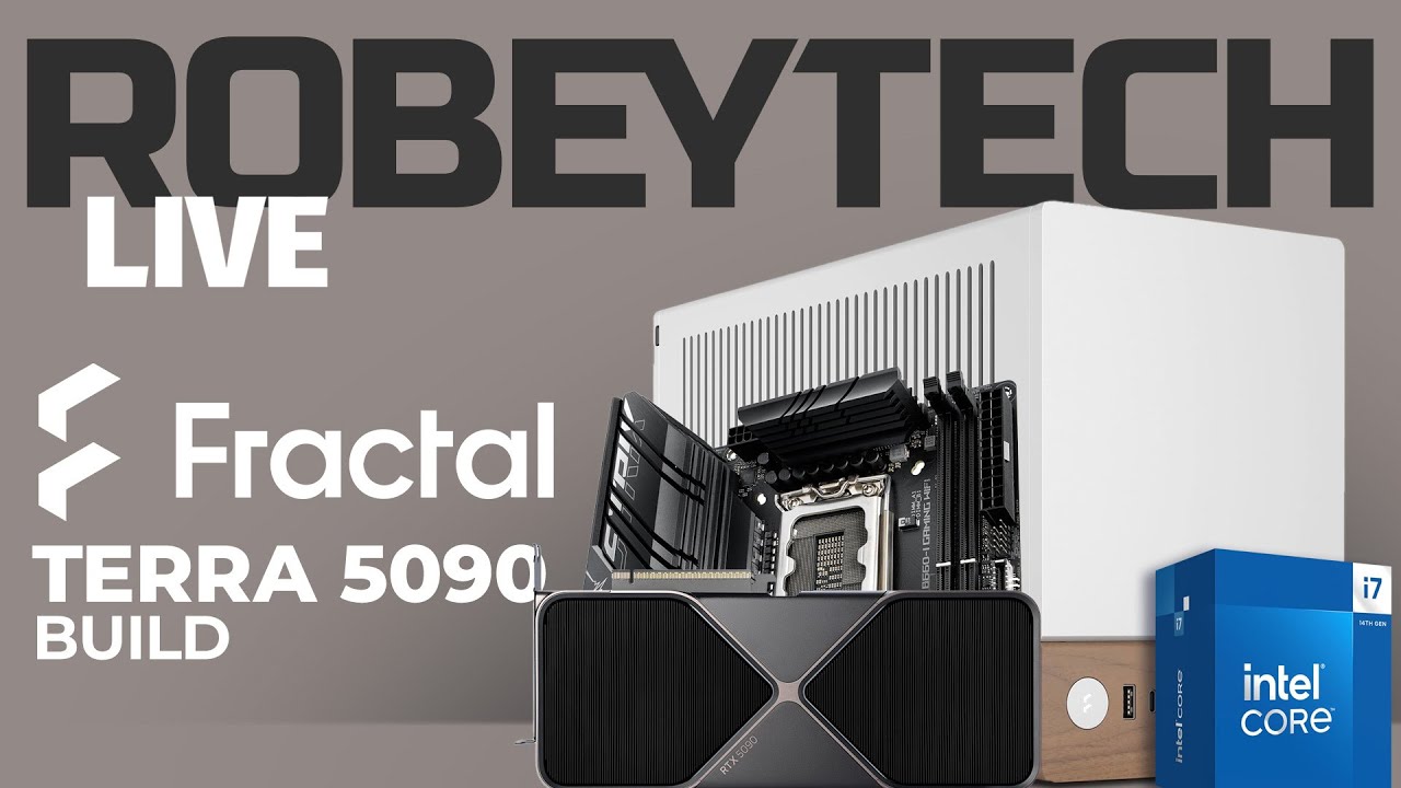 Building a Powerful $3250 RTX 5090 SFF Gaming PC in the Fractal
