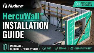 How to Install HercuWall™ | Insulated Concrete Panel System Installation