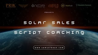 BYLD | Solar Sales Script Coaching
