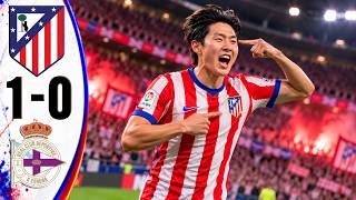 Atletico Madrid vs Deportivo La Coruna 1-0 – All Goals & Highlights – October 25, 2026