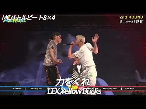【MCバトルビート】力をくれ - LEX,¥ellow Bucks/D-Nut's. vs HolyZen 8×4