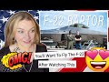 New Zealand Girl Reacts to the UNITED STATES F-22 RAPTOR 😍🇺🇸