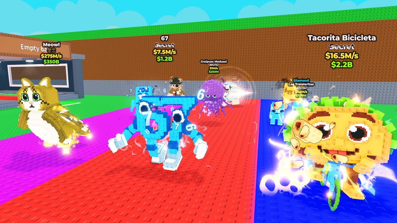 0 To 1 Trillion with 3 LANES in Steal a Brainrot..